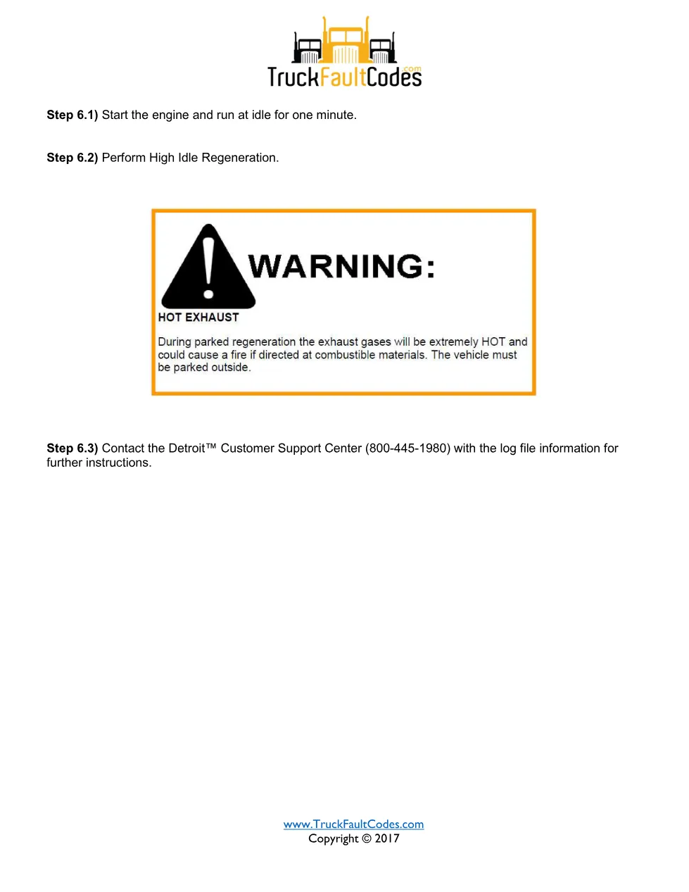 DOC inlet outlet pressure — Detroit fault code SPN 3251 FMI 21 - page 3 is available after signing in