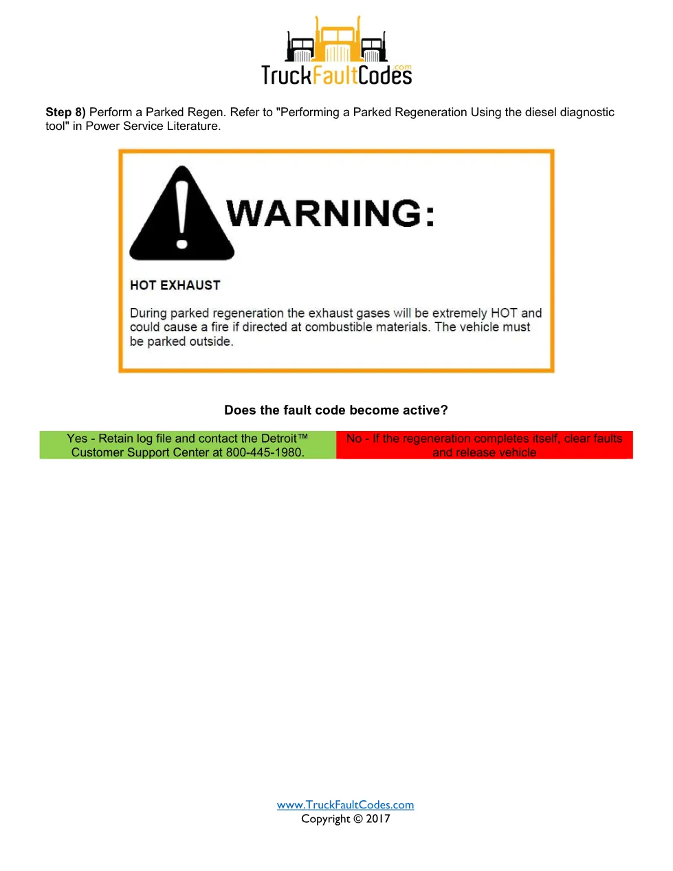 DOC inlet temperature sensor fault SPN 4332 FMI 31 GHG14 – Guide - page 3 is available after signing in