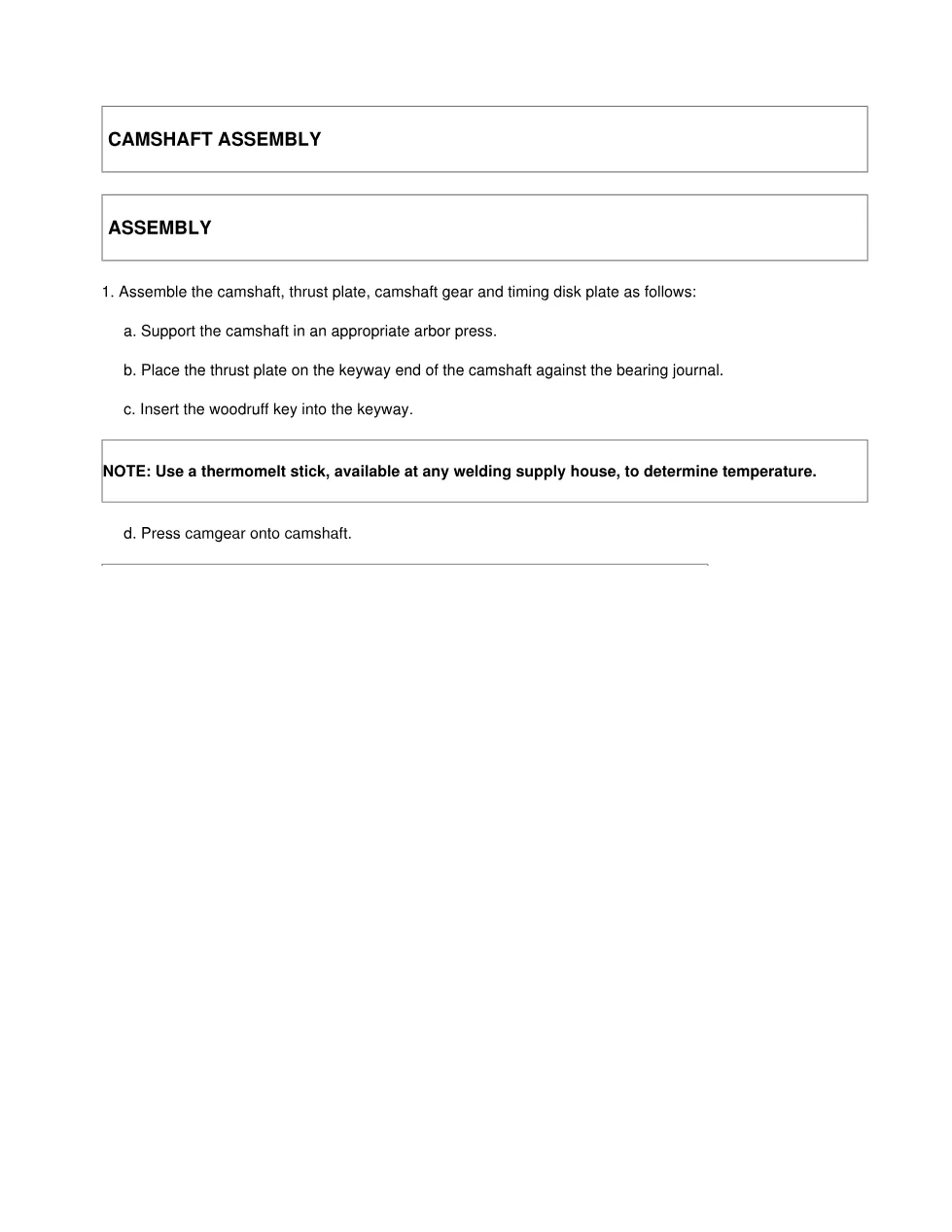 DT466 camshaft rocker arm — Section 5 engine service manual - preview page 2 of 6