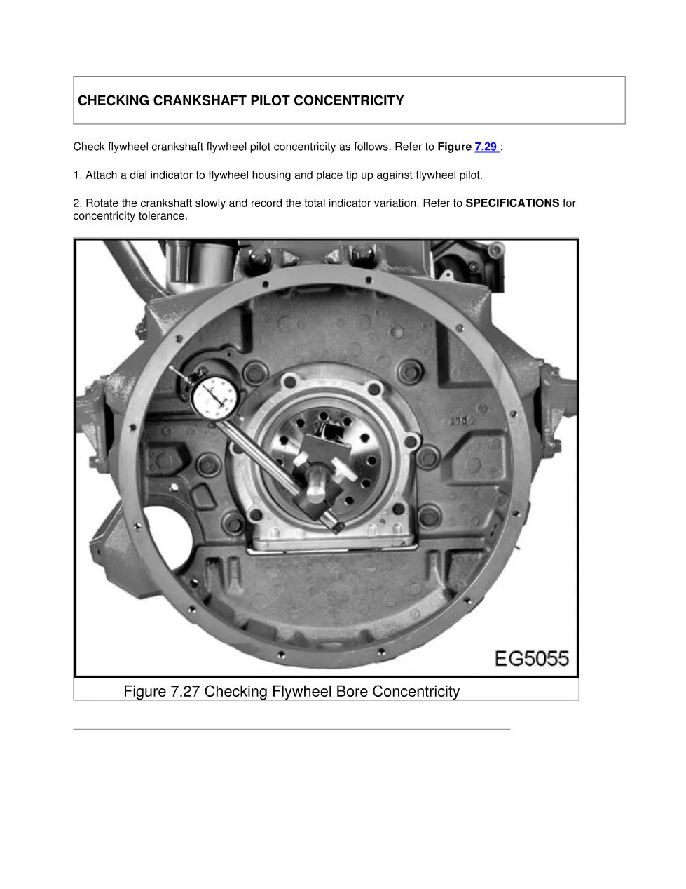 DT466 DT530 Crankshaft — International (2000-2003) Service Manual - preview page 2 of 6
