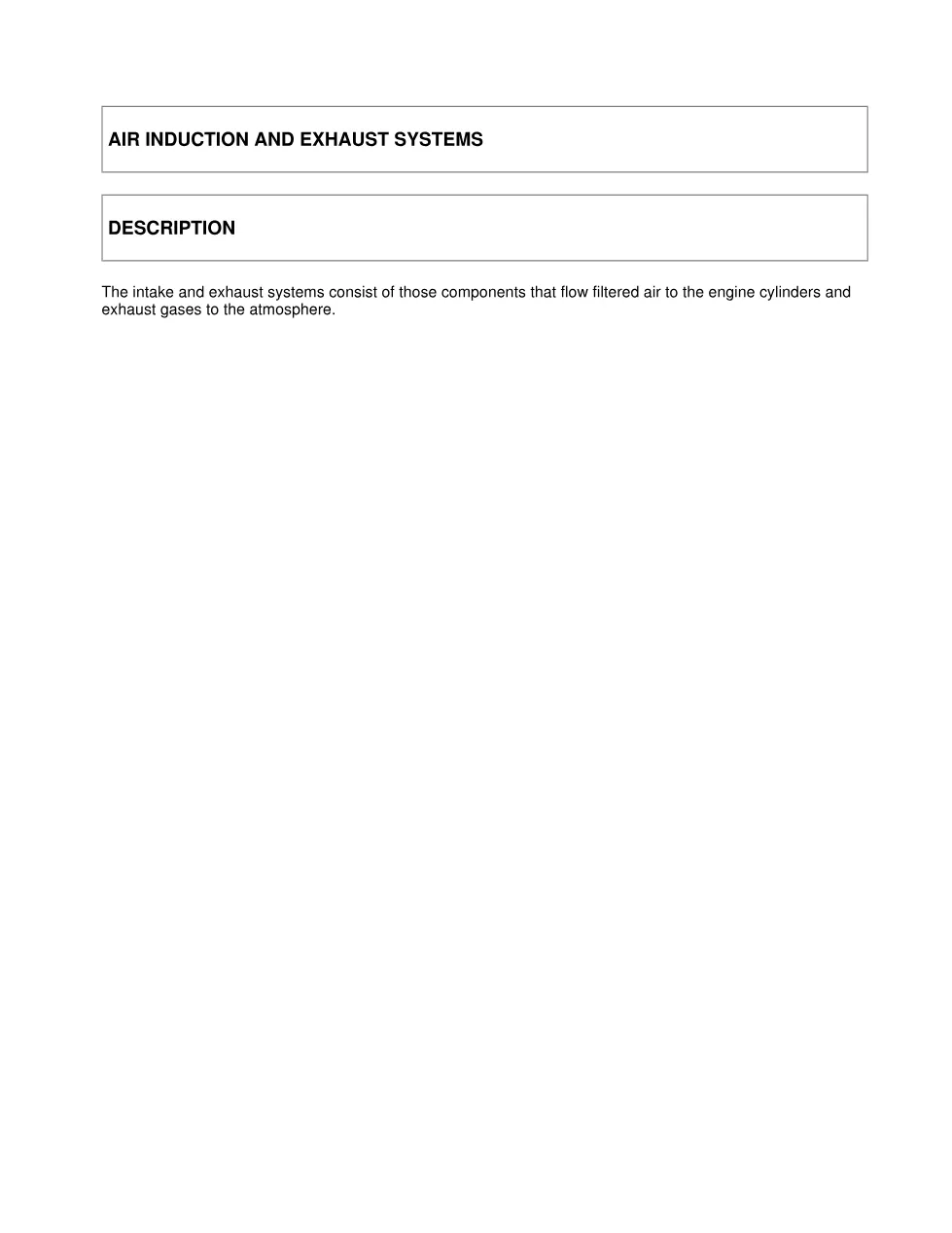 DT466 DT530 engine overview — Introduction section, service - preview page 1 of 6