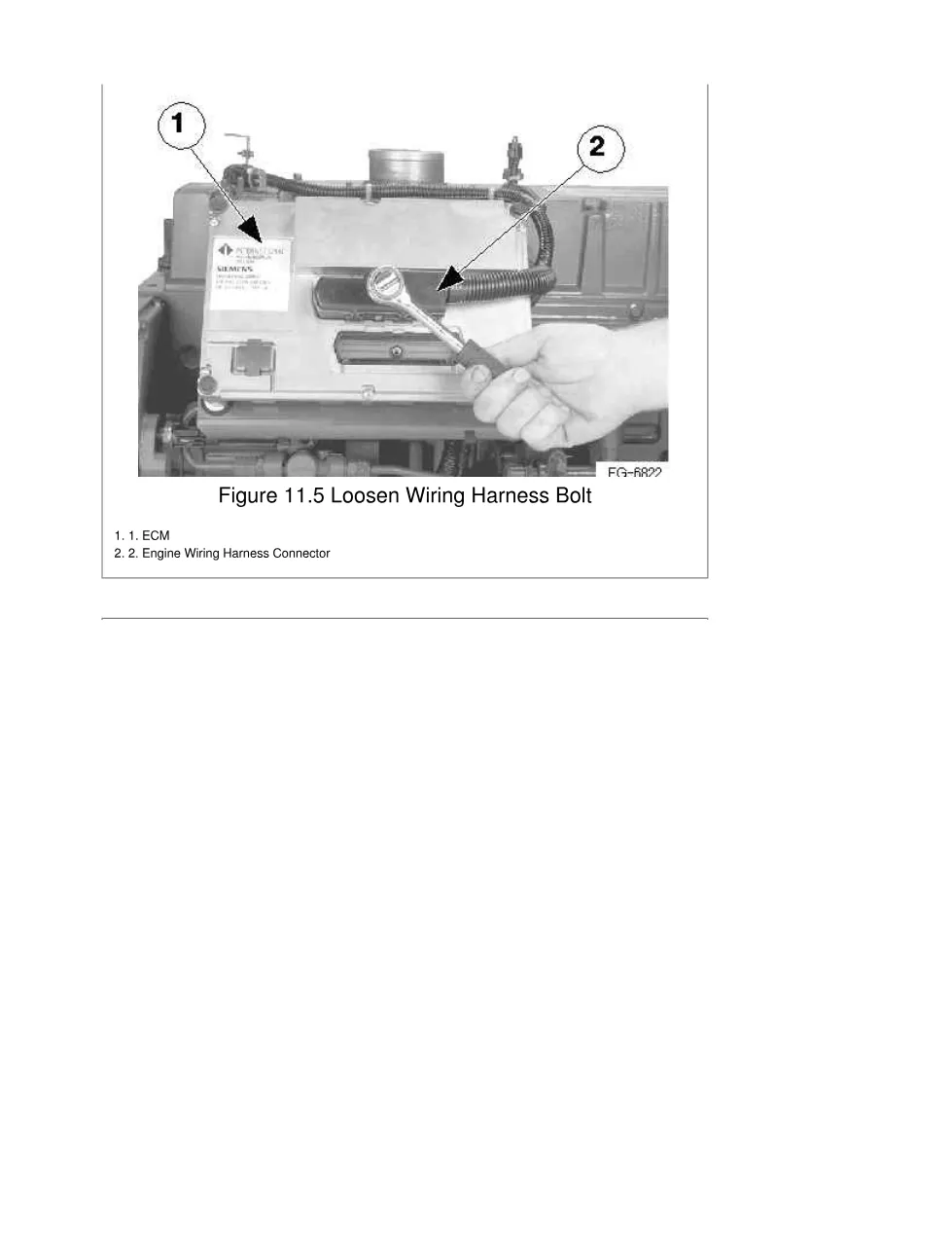 DT466 engine electrical ECM — Electronic Control Module service - page 3 is available after signing in
