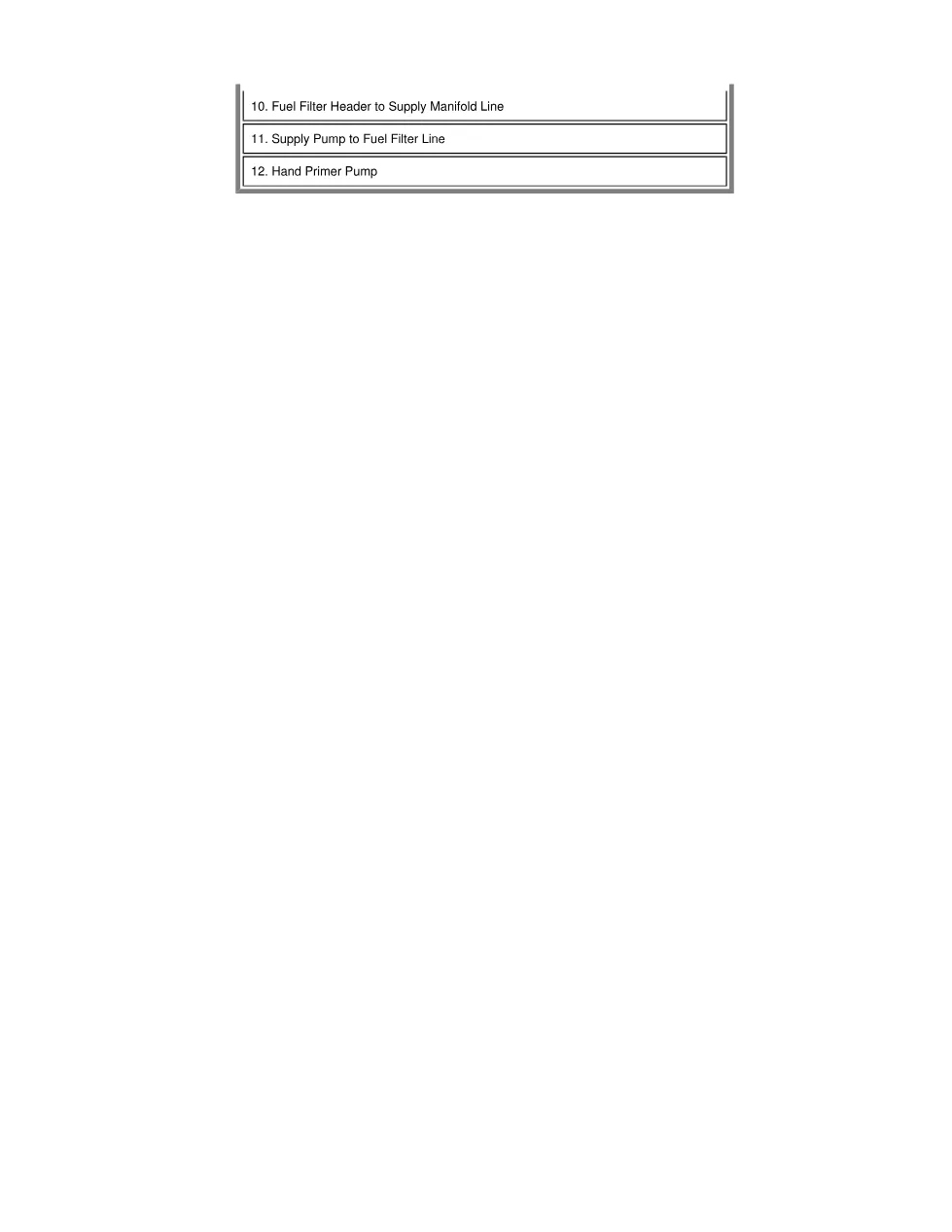 DT466 fuel system manual — Section 13 engine service manual - preview page 2 of 6
