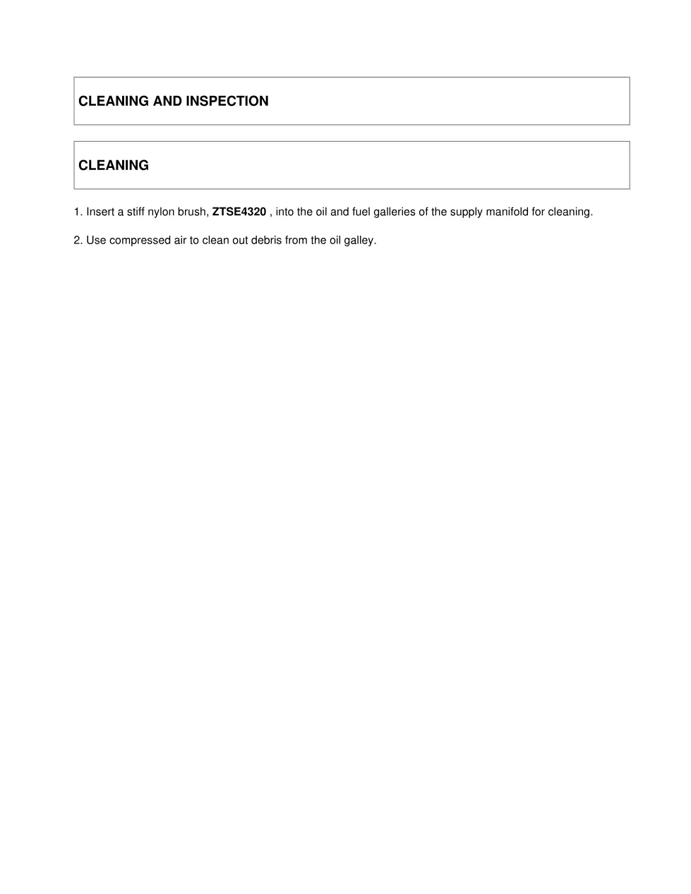 DT466 high pressure pump — High-pressure lube oil system, Section - preview page 1 of 6