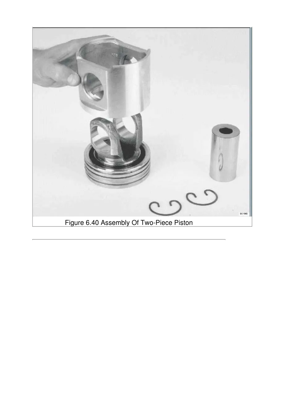 DT466 piston connecting rods — Section 6 engine service manual - preview page 2 of 6