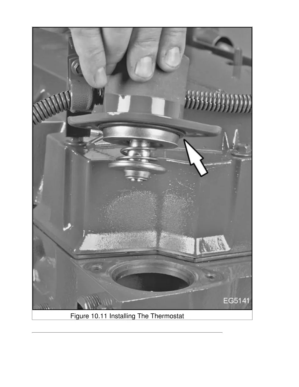 DT466 Water Pump Thermostat — International DT466/DT530 – Guide - preview page 2 of 6
