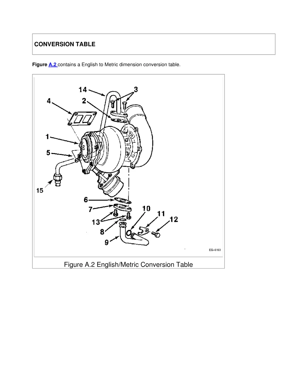DT466E engine specifications — DT466E/530E diesel service manual - preview page 1 of 6