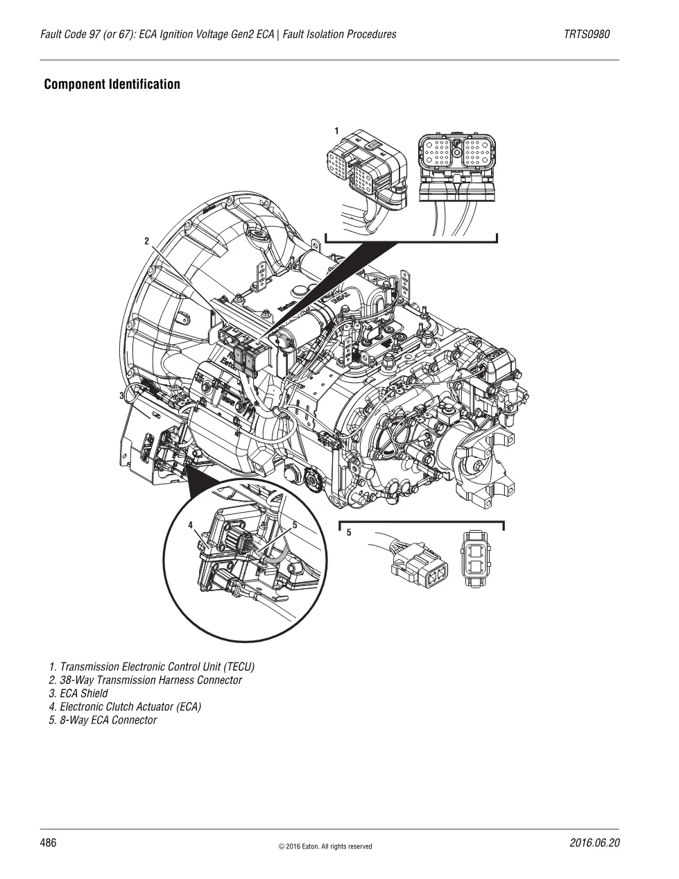 Eaton ECA Ignition Voltage — Fault Code 97 (or 67) Gen2 ECA, - preview page 2 of 3