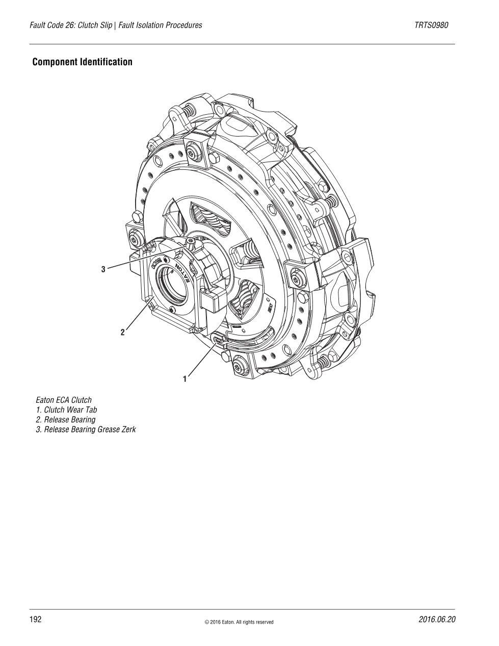 Eaton Fault Code 26 Clutch Slip — TRTS0980 Fault Isolation - page 2 is available after signing in
