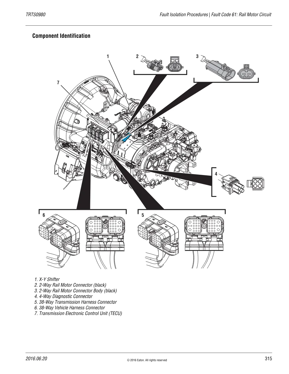 Eaton fault code 61: Rail Motor Circuit – Fuller Advantage - page 3 is available after signing in