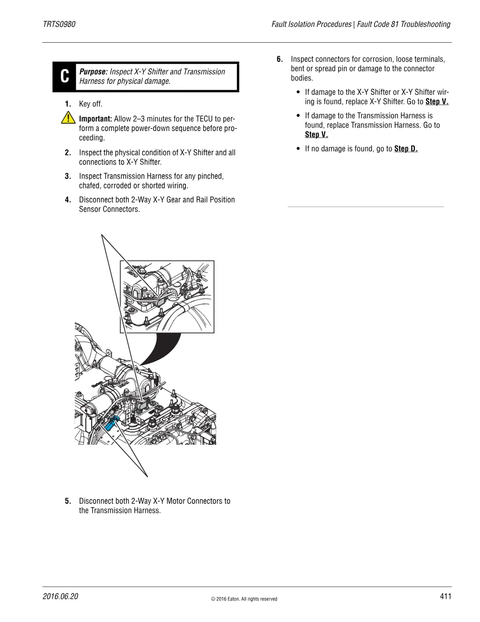 Eaton fault code 81: Troubleshooting – Fuller Advantage TRTS0980 - preview page 2 of 5