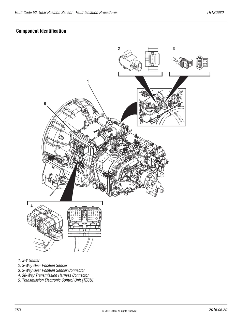 Eaton Gear Position Sensor — Fuller Advantage Fault Code 52 - preview page 2 of 3