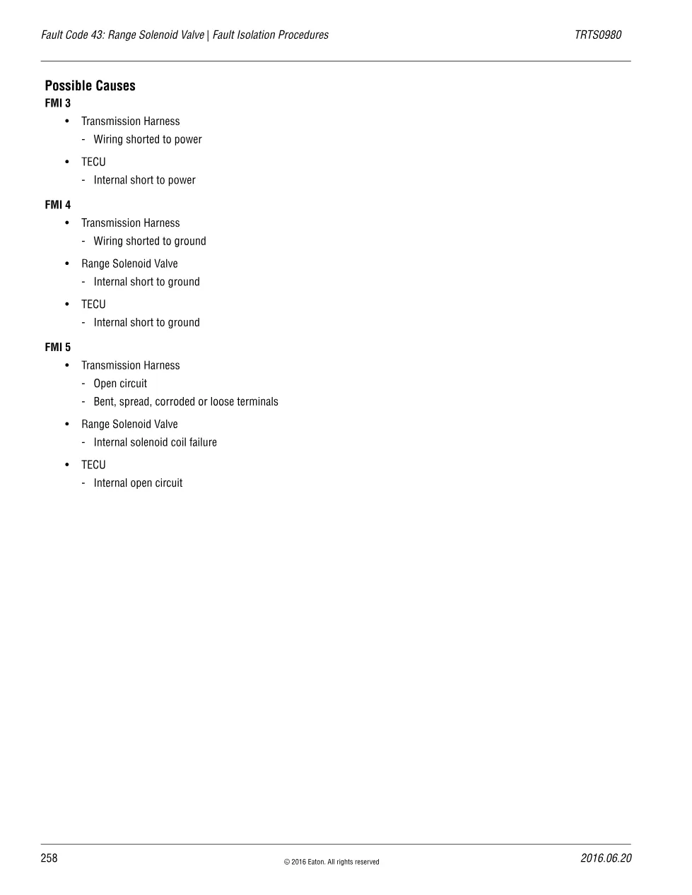 Eaton Range Solenoid Valve — Fuller Advantage Fault Code 43 - preview page 2 of 4