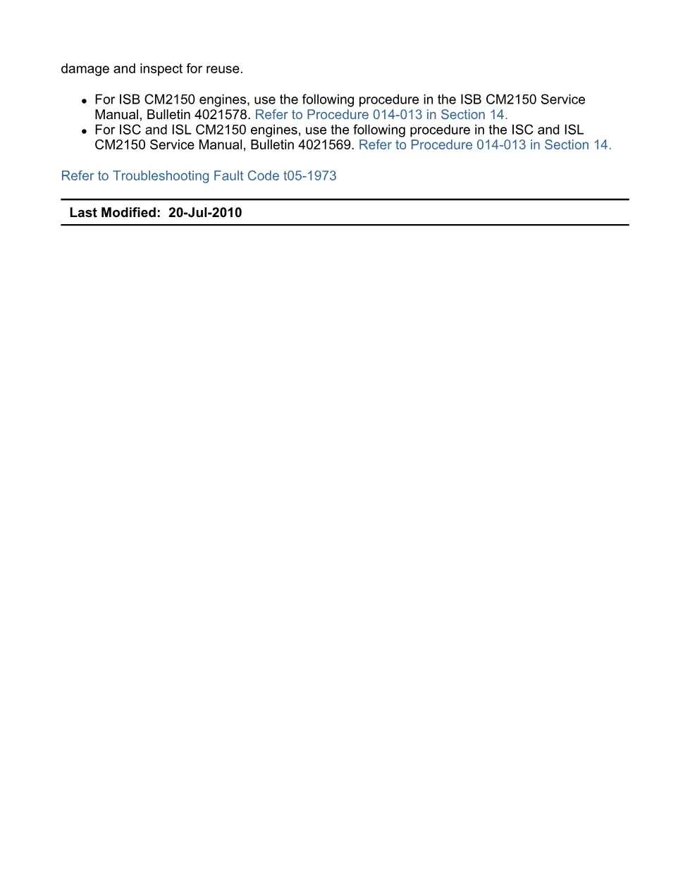 fault code 1973 DTCs Troubleshooting Manual — Code 1973 — PDF, - page 3 is available after signing in