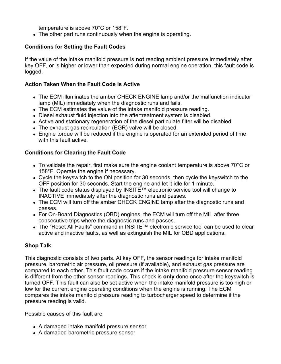 fault code 2973 DTCs — ISX11.9 CM2250 Intake Manifold 1 - preview page 2 of 6