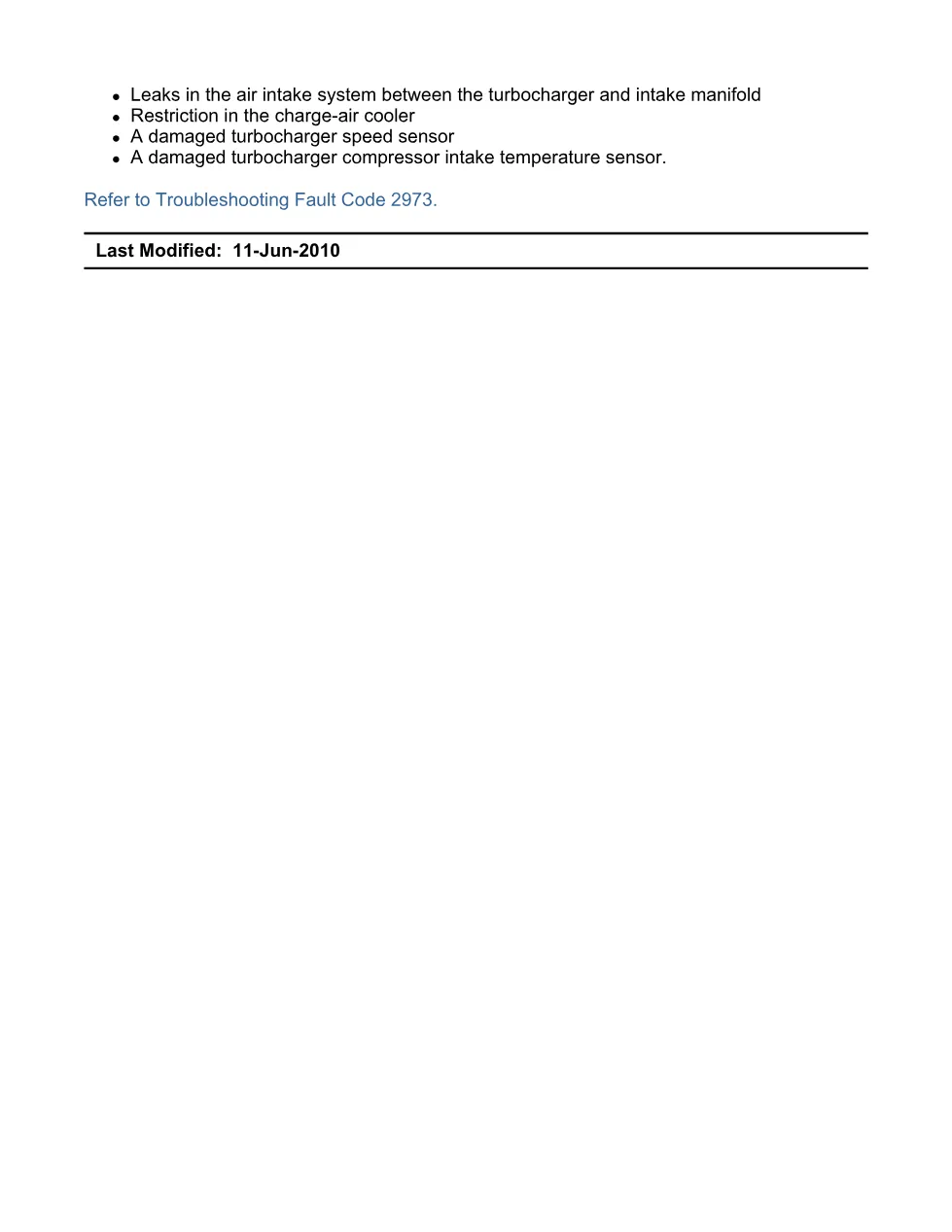 fault code 2973 DTCs — ISX11.9 CM2250 Intake Manifold 1 - page 3 is available after signing in