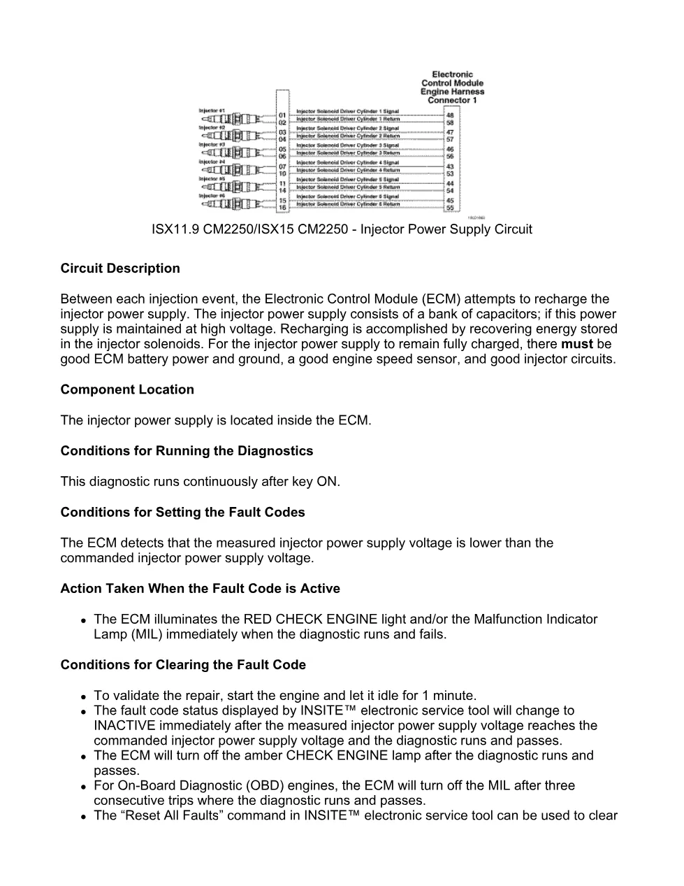 fault code 351 DTCs injector power supply circuit – Official - preview page 2 of 6