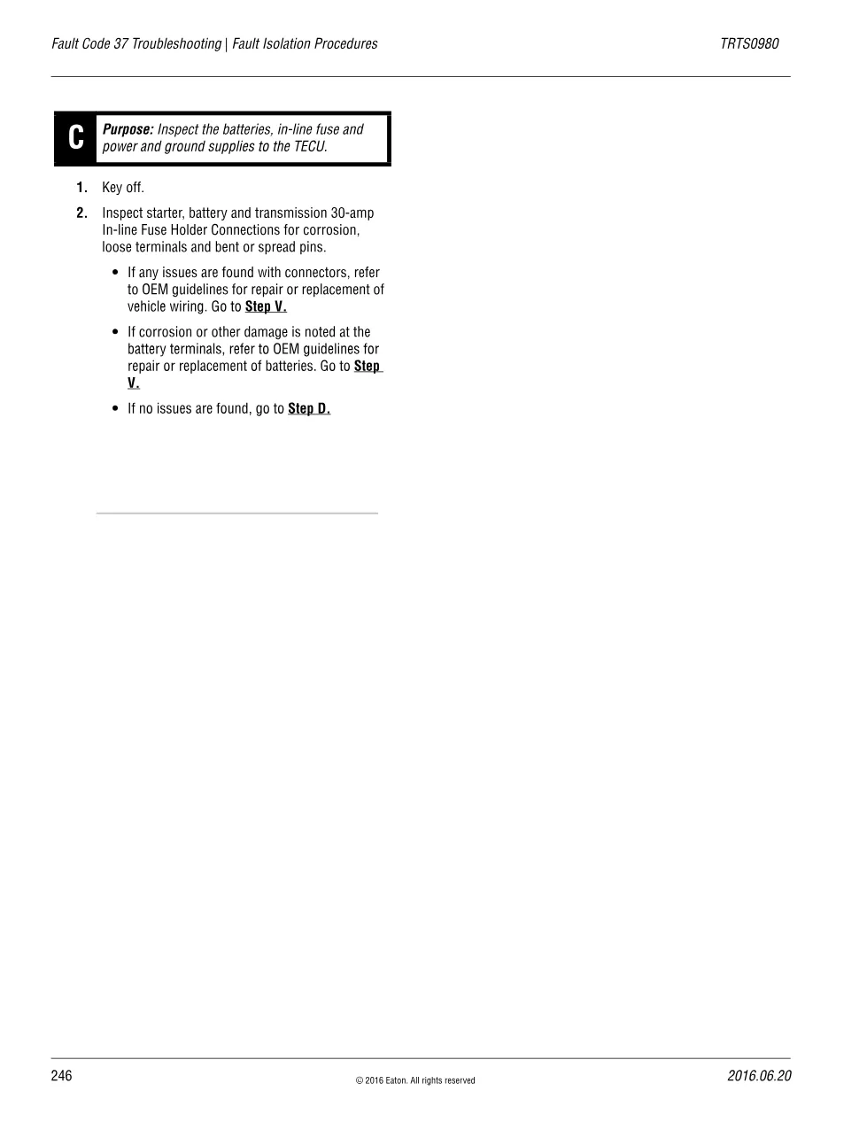 Fault Code 37 Troubleshooting — Eaton Fuller Advantage Power - preview page 2 of 4