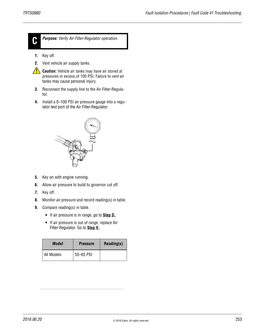 Fault Code 41 Troubleshooting — Eaton Fuller Advantage Range - preview page 2 of 5