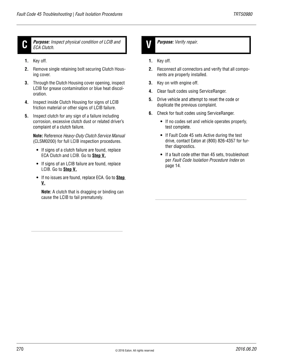 Fault Code 45 Troubleshooting — Eaton Fuller Advantage LCIB - page 2 is available after signing in