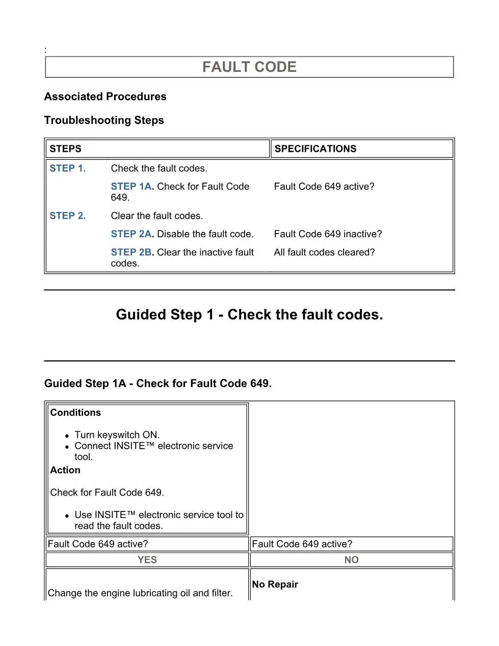 fault code 649 DTCs Troubleshooting Manual — Code 649.pdf - page 3 is available after signing in