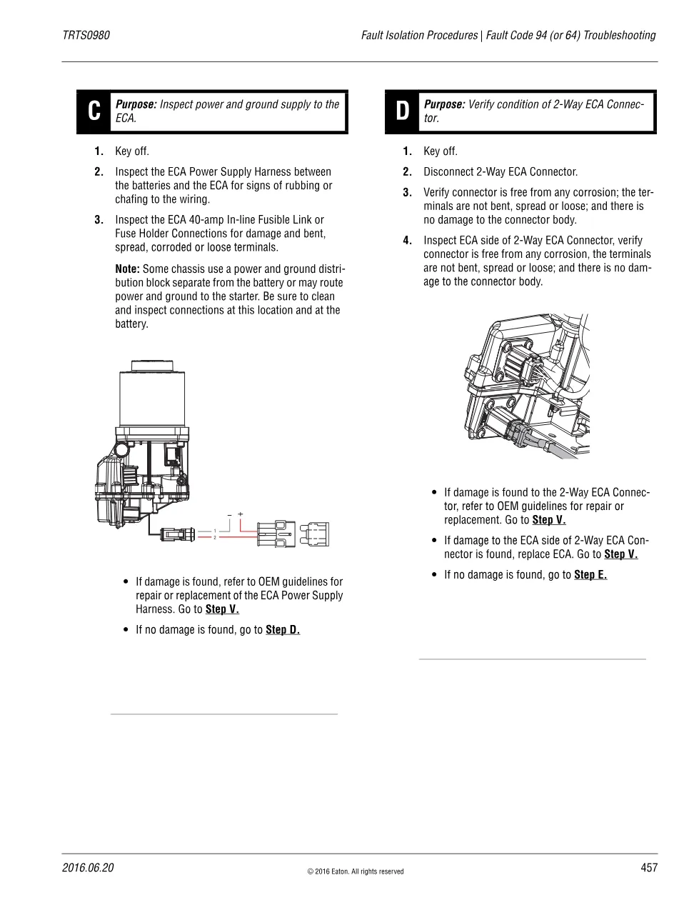 Fault Code 94 Troubleshooting — Eaton ECA Power Supply Fault - preview page 2 of 6