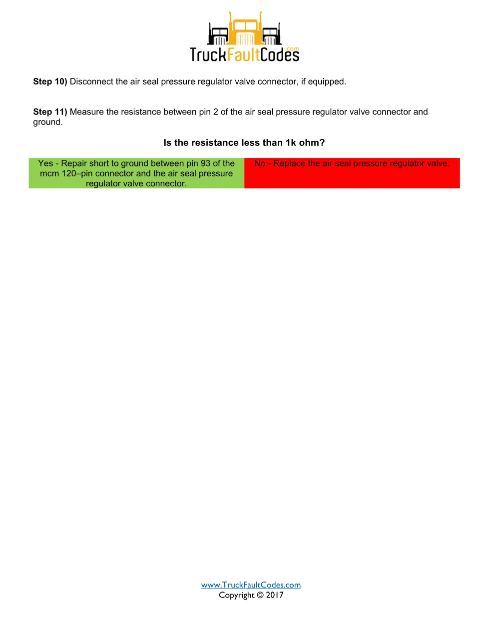 Fuel injector harness circuit — Detroit DD Series SPN 3597 FMI 4 - page 3 is available after signing in