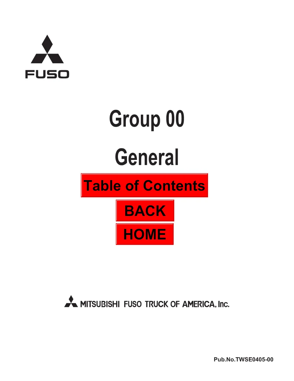 Fuso FE-FG Service Manual — 2005 Model 4M50 Engine Workshop Guide - page 3 is available after signing in