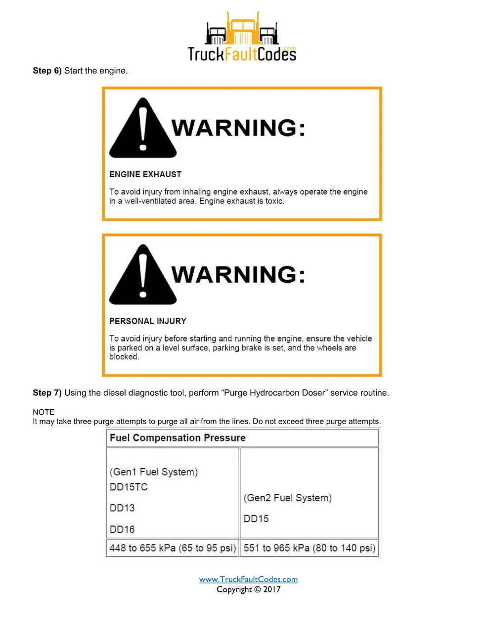 HC doser fuel supply — SPN 3480 FMI 1 — Detroit DD Series (EPA - preview page 2 of 4