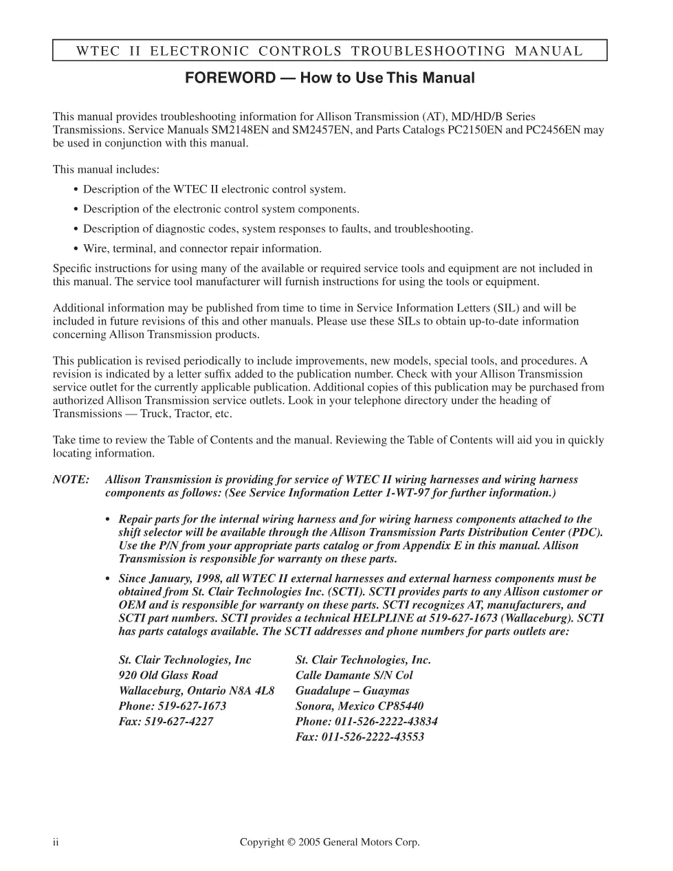 II troubleshooting Chung Manual — TS2470EN — PDF, 406 - page 3 is available after signing in