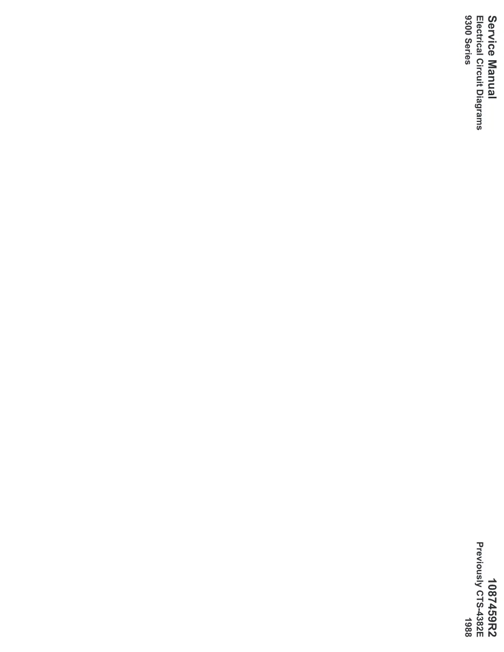 International 9300 wiring diagrams — electrical circuit diagram - preview page 1 of 2