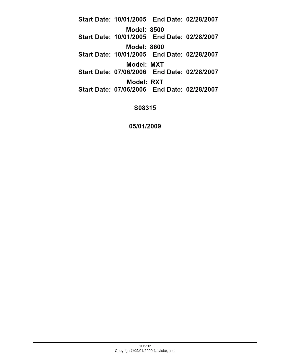 International RXT wiring diagrams — Navistar Electrical Circuit - page 2 is available after signing in