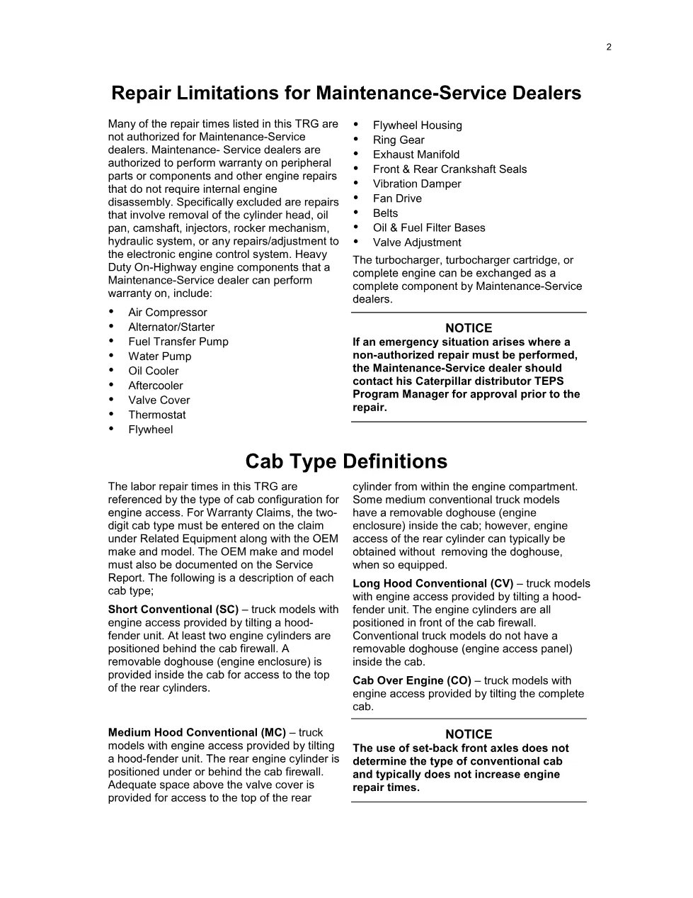 INTRODUCTION undefined document – Introduction Truck Engine MD - preview page 2 of 3