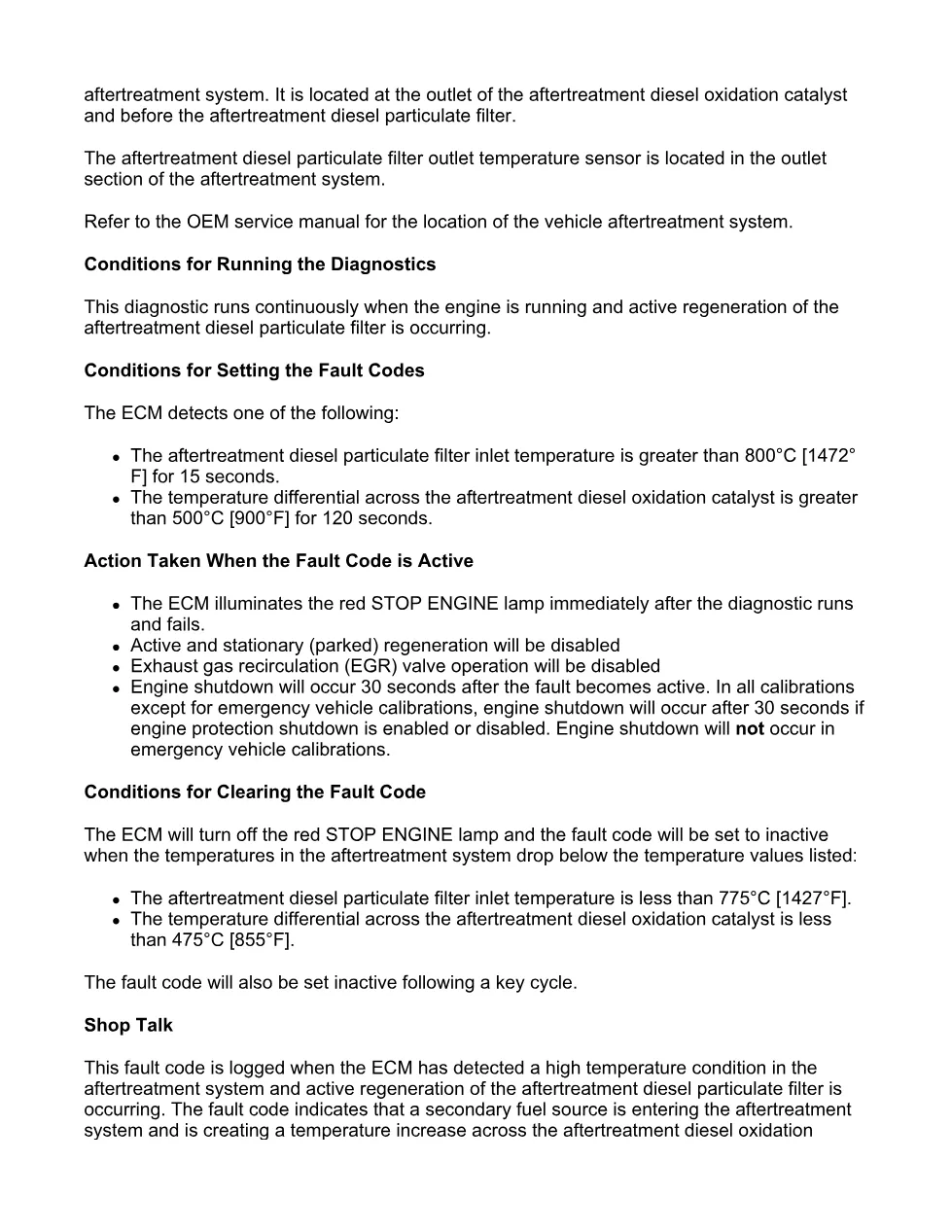 ISB6.7 fault code DTCs troubleshooting manual — Fault Code - preview page 2 of 3