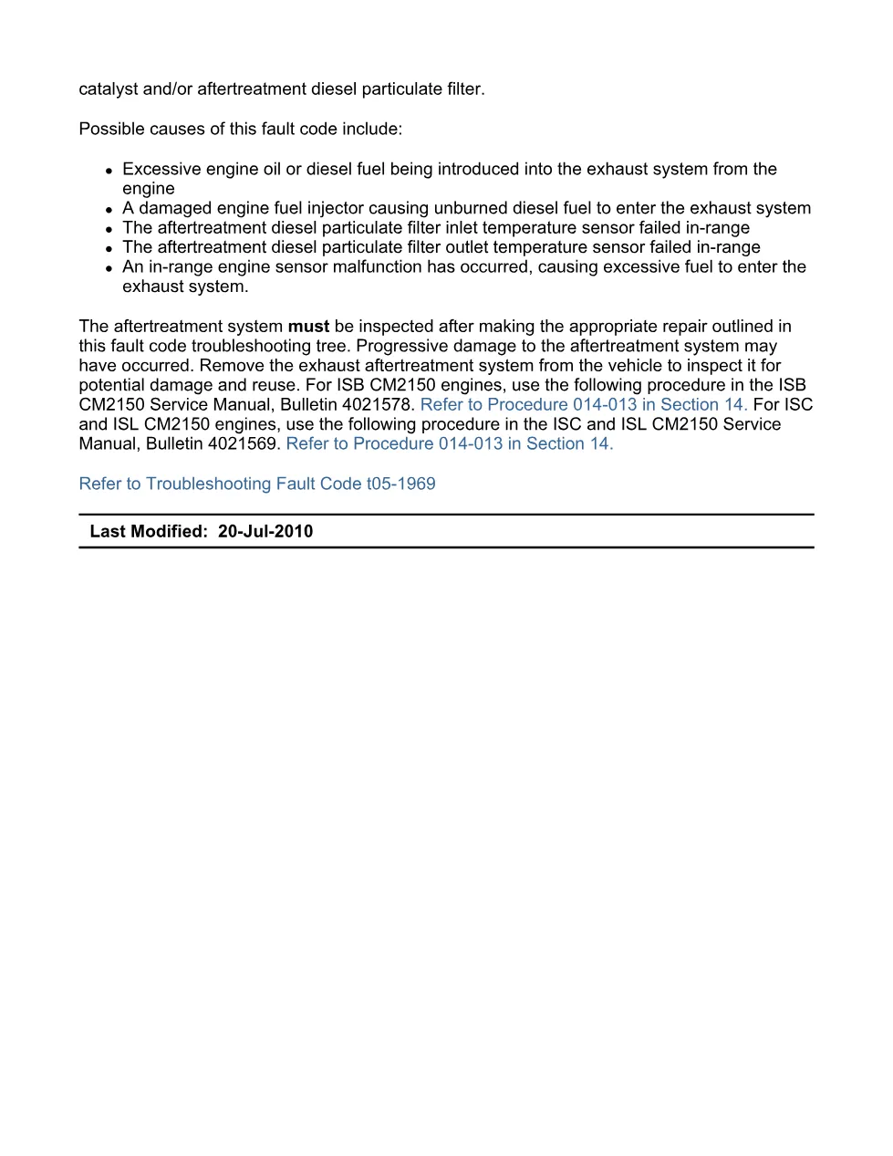 ISB6.7 fault code DTCs troubleshooting manual — Fault Code - page 3 is available after signing in