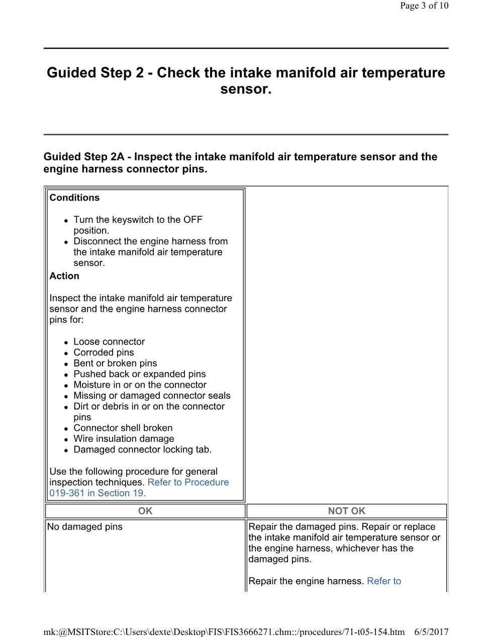 ISL CM554 154 TS Cummins Diagnostic Reference – 10 pages – PDF - page 3 is available after signing in
