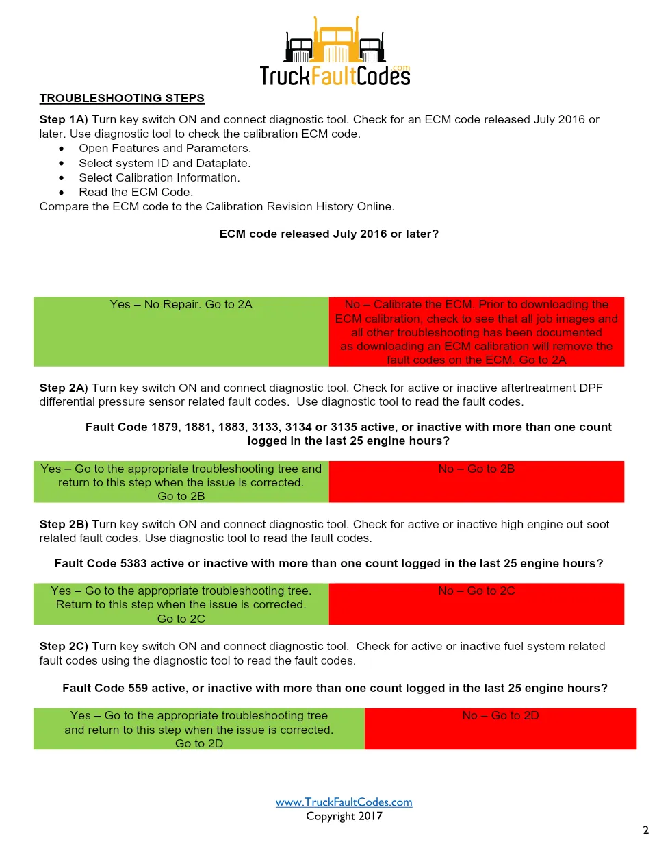 ISL9 Code 3375 DTCs Diagnostic Procedure – Fault Code 3375 – PDF - preview page 2 of 3
