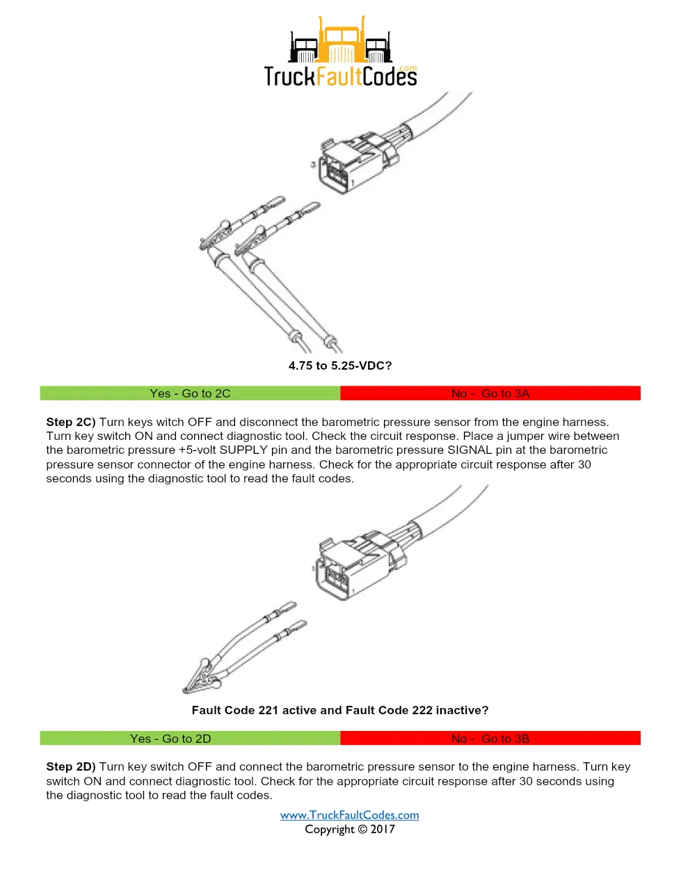 ISM code 222 DTCs barometric pressure sensor circuit fault - page 3 is available after signing in