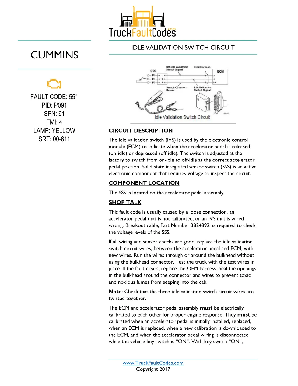 M11 idle validation switch — Idle Validation Switch Solid State - preview page 1 of 6