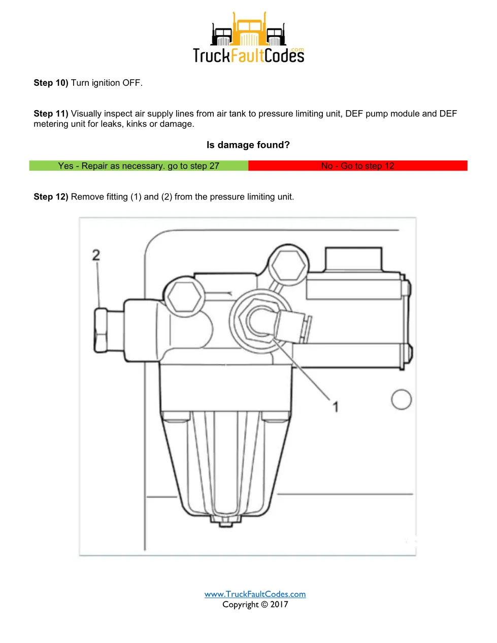 Metering unit air pressure low — Detroit SPN 4335 FMI 7 EPA10 - page 3 is available after signing in