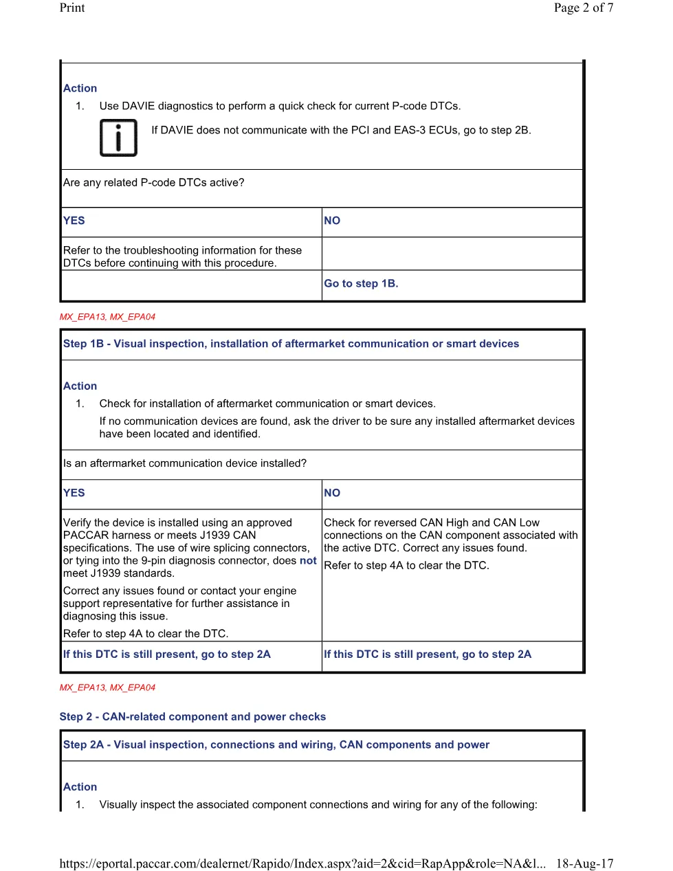 EPA CAN troubleshooting U1822B Guide — U1822B — Service Manual - preview page 2 of 6
