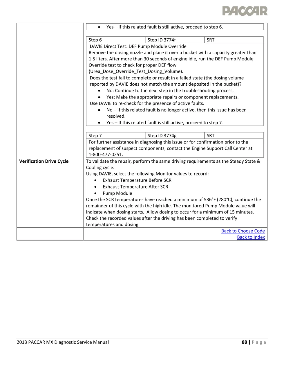 MX SCR catalyst efficiency official workshop document preview page 3