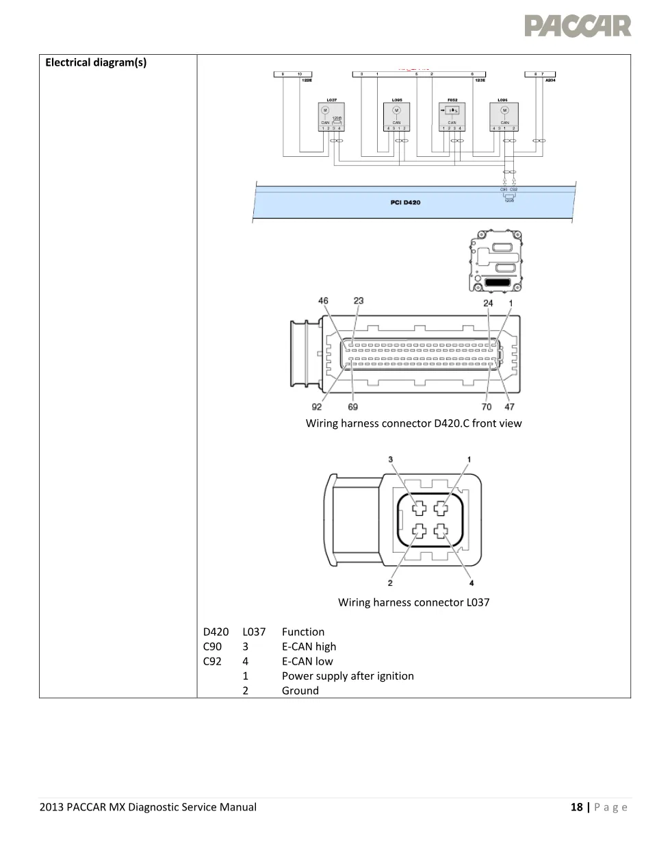 PACCAR MX P0046 VTG turbocharger actuator position fault – 2013 - preview page 2 of 5