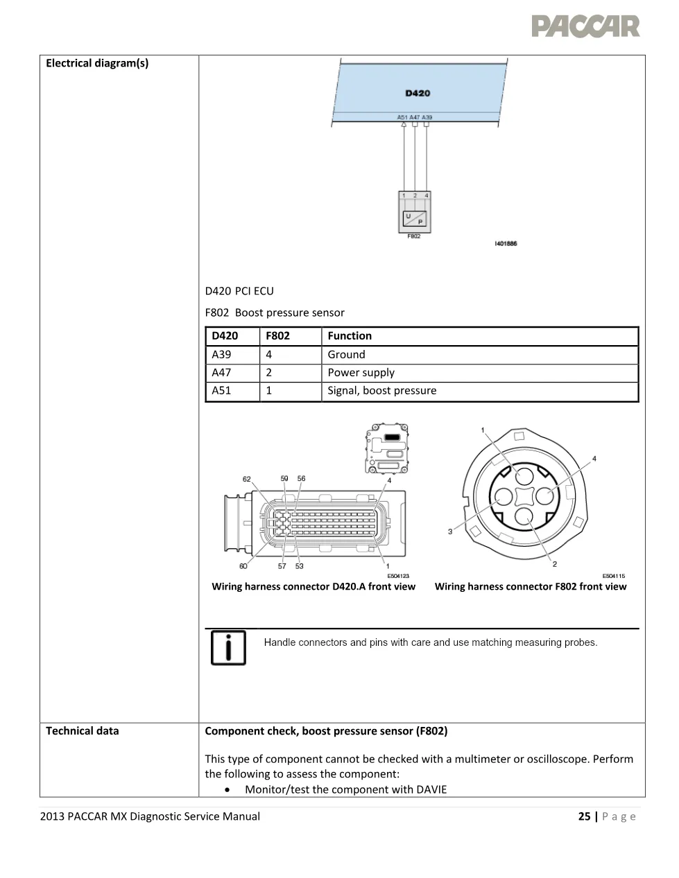 PACCAR MX P0069 boost pressure sensor fault code – 2013 PACCAR MX - page 3 is available after signing in