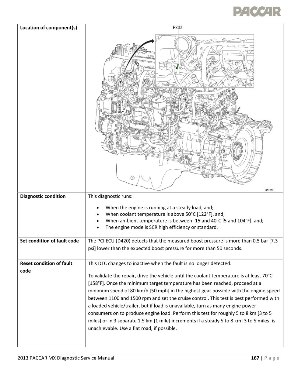 PACCAR MX P104C — Boost pressure data valid but too low — MX - preview page 2 of 6