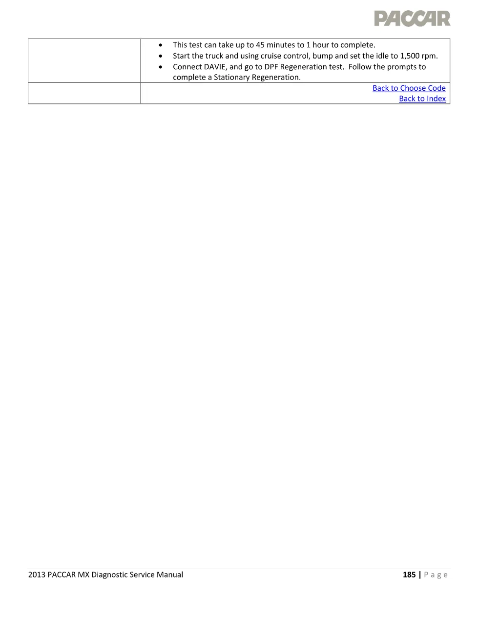 PACCAR MX P3796 DPF Diagnostic Guide — 2013 MX Engines EPA 2013 - page 3 is available after signing in