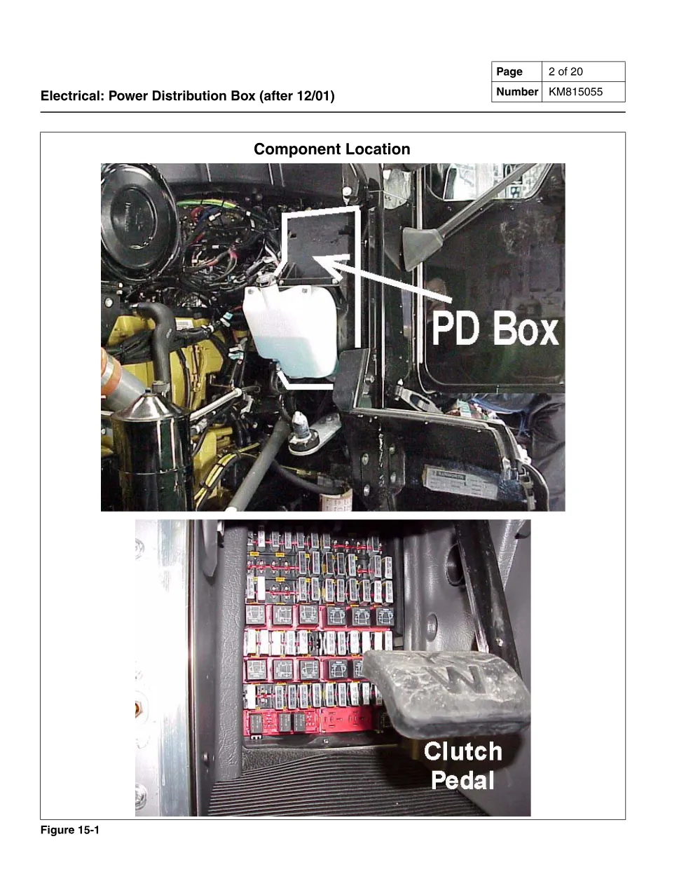 Power Distribution Box manual KM815055 for Kenworth chassis built - preview page 2 of 6
