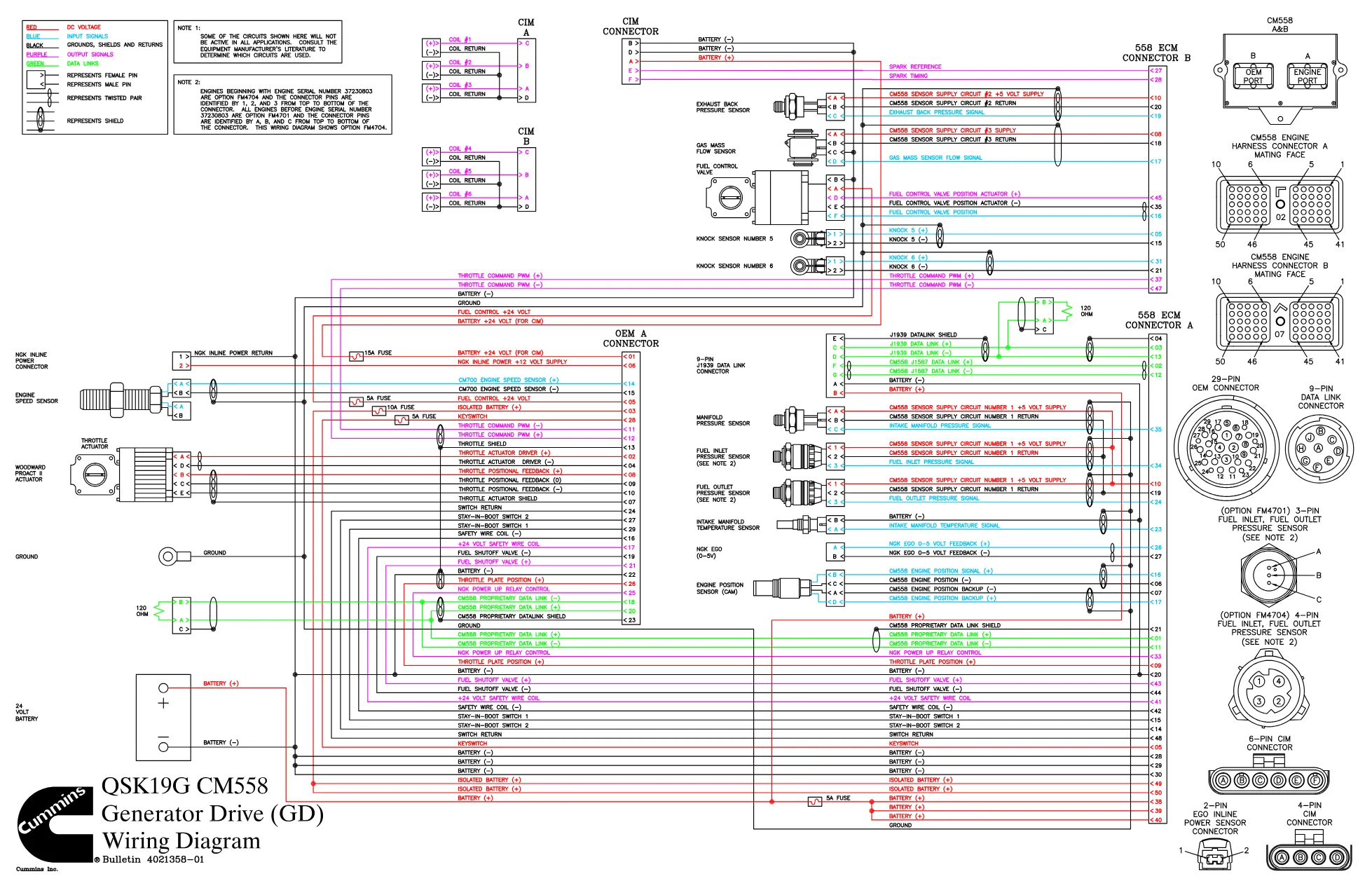 QSK19 G document reference ? cummins wiring on pdf / Other / High - page 1 is available after signing in