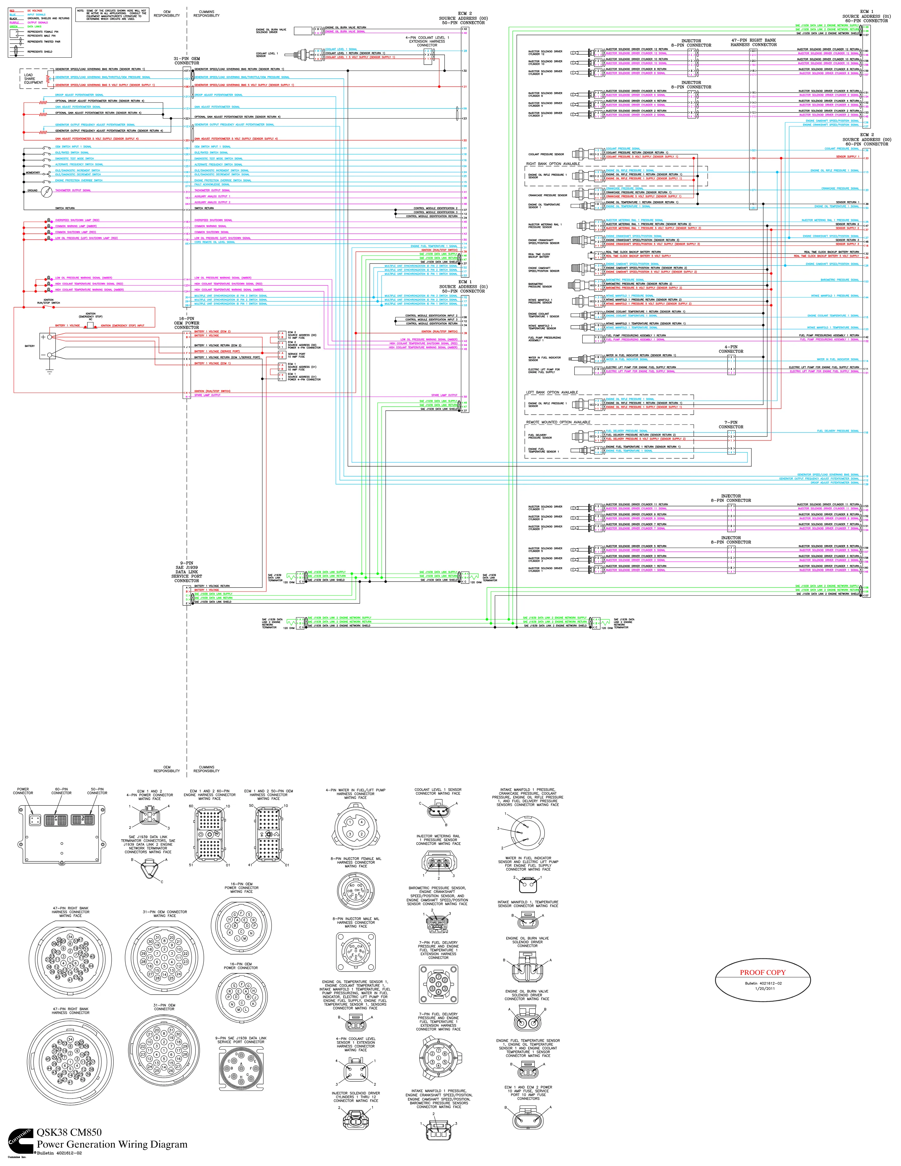 QSK38 service manual CM850 document reference ? cummins wiring - page 1 is available after signing in