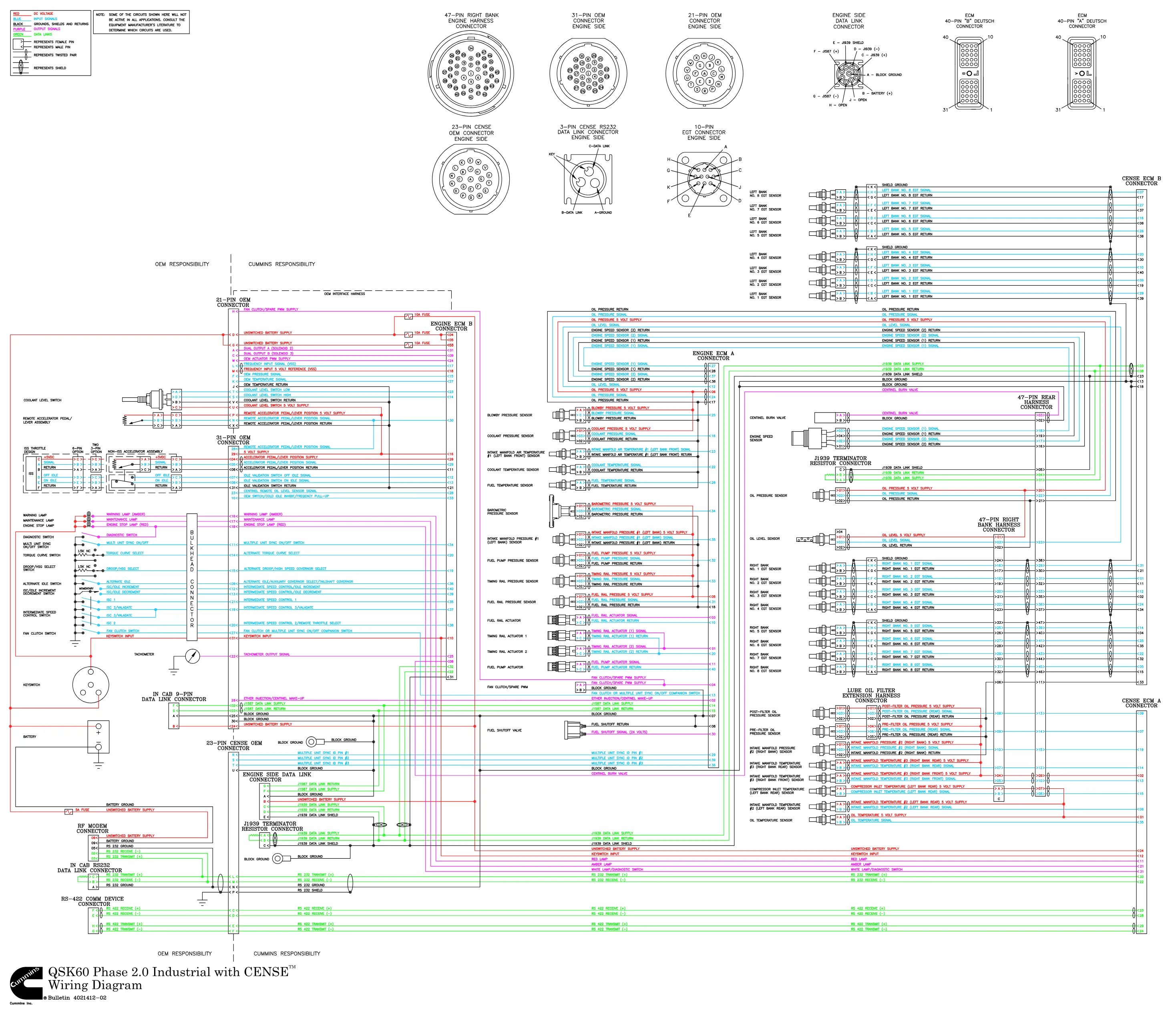QSK60 CM500 with document reference ? cummins wiring on pdf / - page 1 is available after signing in
